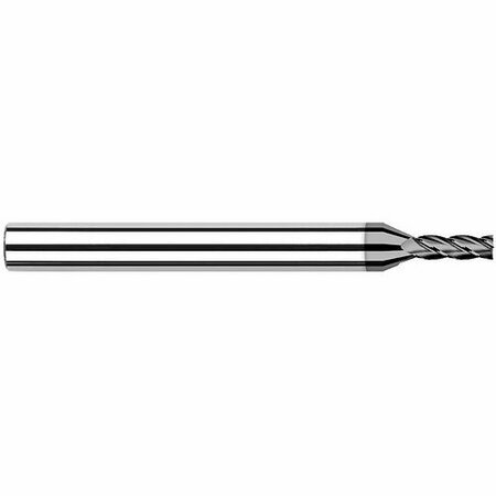HARVEY TOOL 0.0200 in. .5 mm Cutter dia. x 0.0300 in.  Carbide Square End Mill, 4 Flutes, CVD dia.mond 9m 962720